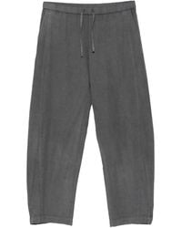 CROQUIS - Buttoned-Hem Trousers - Lyst