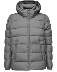 Save The Duck - Hooded Quilted Jacket - Lyst