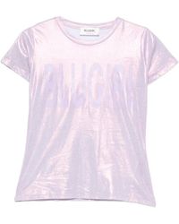 Blugirl Blumarine - Logo-Print T-Shirt - Lyst