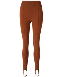 Chloé - Jacquard Stirrup Trousers - Lyst