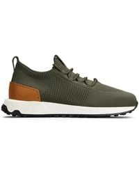 Tod's - Panelled Knit Sneakers - Lyst