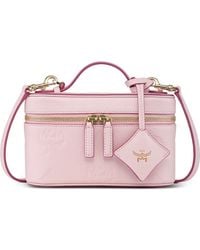 MCM - Neceser Aren Con Motivo Maxi Monogram - Lyst