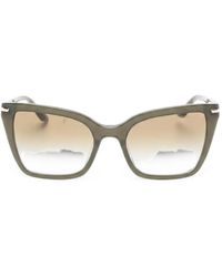 Emporio Armani - Butterfly-Shaped Sunglasses - Lyst