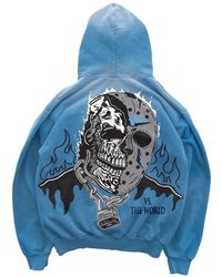 Warren Lotas - Vs The World Graphic-Print Hoodie - Lyst