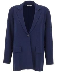 Kangra - Milano-Stitch Single-Breasted Blazer - Lyst