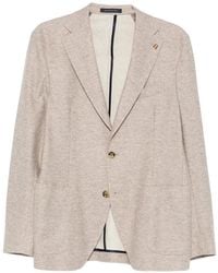 Sartoria Latorre - Notch-Lapel Single-Breasted Blazer - Lyst