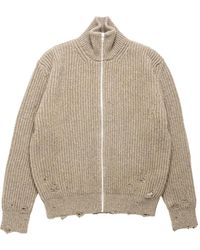 MM6 by Maison Martin Margiela - Elbow-Patch Cardigan - Lyst