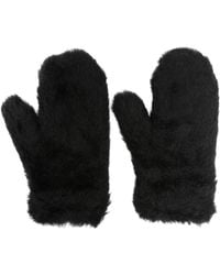Max Mara - Guantes con efecto de oso - Lyst