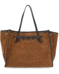 MARCELLA CLUB - Marcella Suede Tote Bag - Lyst