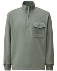 C.P. Company - Zip-Fastening Chest-Pocket Sweatshirt - Lyst