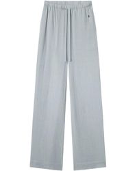 ÉTERNE - Drawstring Wide-Leg Trousers - Lyst