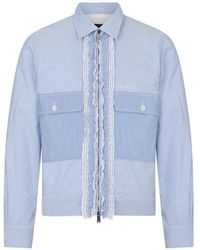 DSquared² - Mixed Stripes Bomber Jacket - Lyst
