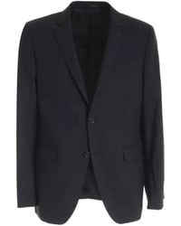KARL LAGERFELD - Single-Breasted Blazer Jacket - Lyst