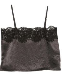 Alysi - Lace-Trim Camisole Top - Lyst