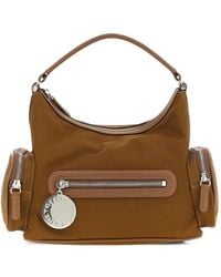 Stella McCartney - Dartmoor Logo-Charm Zip-Pocket Crossbody Bag - Lyst