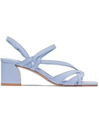Bernardo - Gyoda Riemensandalen Mit Eckiger Kappe - Lyst
