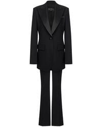 Dondup - Tailleur À Revers En Satin - Lyst