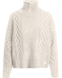 Parajumpers - Cable-Knit Turtleneck Sweater - Lyst