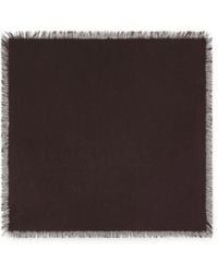 Bompard - Fringed Twill Scarf - Lyst