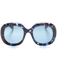Chloé - Gayia Square-frame Sunglasses - Lyst