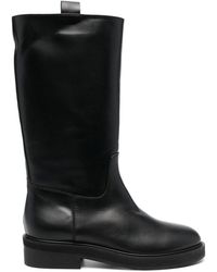 Via Roma 15 - Polished-leather Boots - Lyst