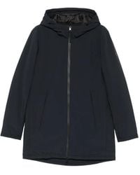 People Of Shibuya - Fuji Hooded Zip-Up Coat - Lyst