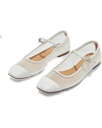 Aeyde - Uma Mesh Ballerina Flats - Lyst