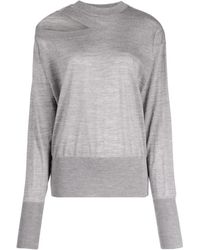 Stella McCartney - Fine-Knit Cut-Out Jumper - Lyst