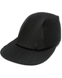 Homme Plissé Issey Miyake - Homme Plisse' Issey Miyake Pleated Baseball Cap - Lyst