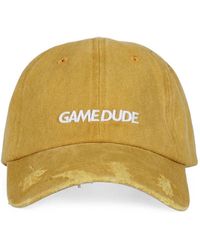 CAPTURE GALLERY - Distressed Embroidered Baseball Cap - Lyst
