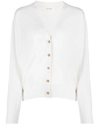 Lisa Yang - Cia Buttoned V-Neck Cardigan - Lyst