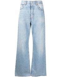 Acne Studios - Gerade Jeans in Distressed-Optik - Lyst