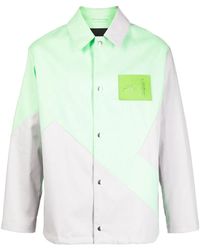 A_COLD_WALL* - Geometric Panelled Shirt - Lyst