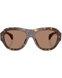 Moncler - Elevane Geometric-Frame Sunglasses - Lyst