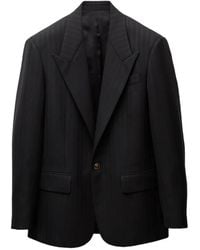 Versace - Jacquard Wool Blazer - Lyst