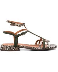 Chie Mihara - Tylala T-Bar Strappy Sandals - Lyst
