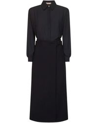 Blanca Vita - Shirt-Collar Dress - Lyst
