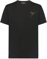 Giuseppe Zanotti - Lr-01 Cotton T-Shirt - Lyst