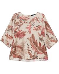 Weekend by Maxmara - Flippo Floral-Print Silk Top - Lyst