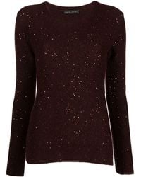 Fabiana Filippi - Sequin-embellished Knitted Top - Lyst