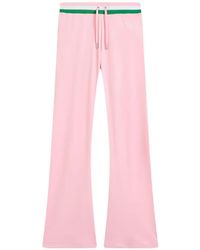 Juicy Couture - Striped-Waistband Track Pants - Lyst