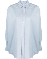 Nili Lotan - Long-sleeve Cotton Shirt - Lyst
