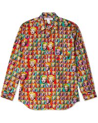 Comme des Garçons - Printed Cotton Shirt - Lyst