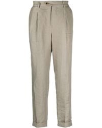 Brunello Cucinelli - Cropped Tailored Trousers - Lyst