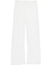 Oséree - Lace Drawstring Palazzo Pants - Lyst