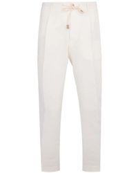 Gran Sasso - Pantalones Cargo Con Cordón - Lyst