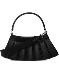Lacoste - Lenglen Pleated Sheepskin Tote Bag - Lyst