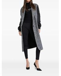 Gaelle Paris - Abrigo Con Motivo De Espiga - Lyst