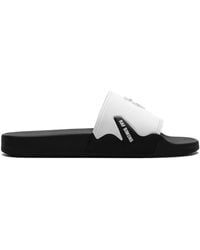 Raf Simons - Astra Slippers Verfraaid Met Logo - Lyst