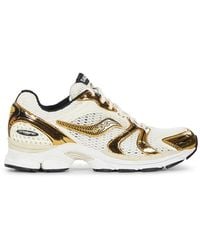 Saucony - Baskets Progrid Triumph 4 En Résille À Effet Métallisé - Lyst
